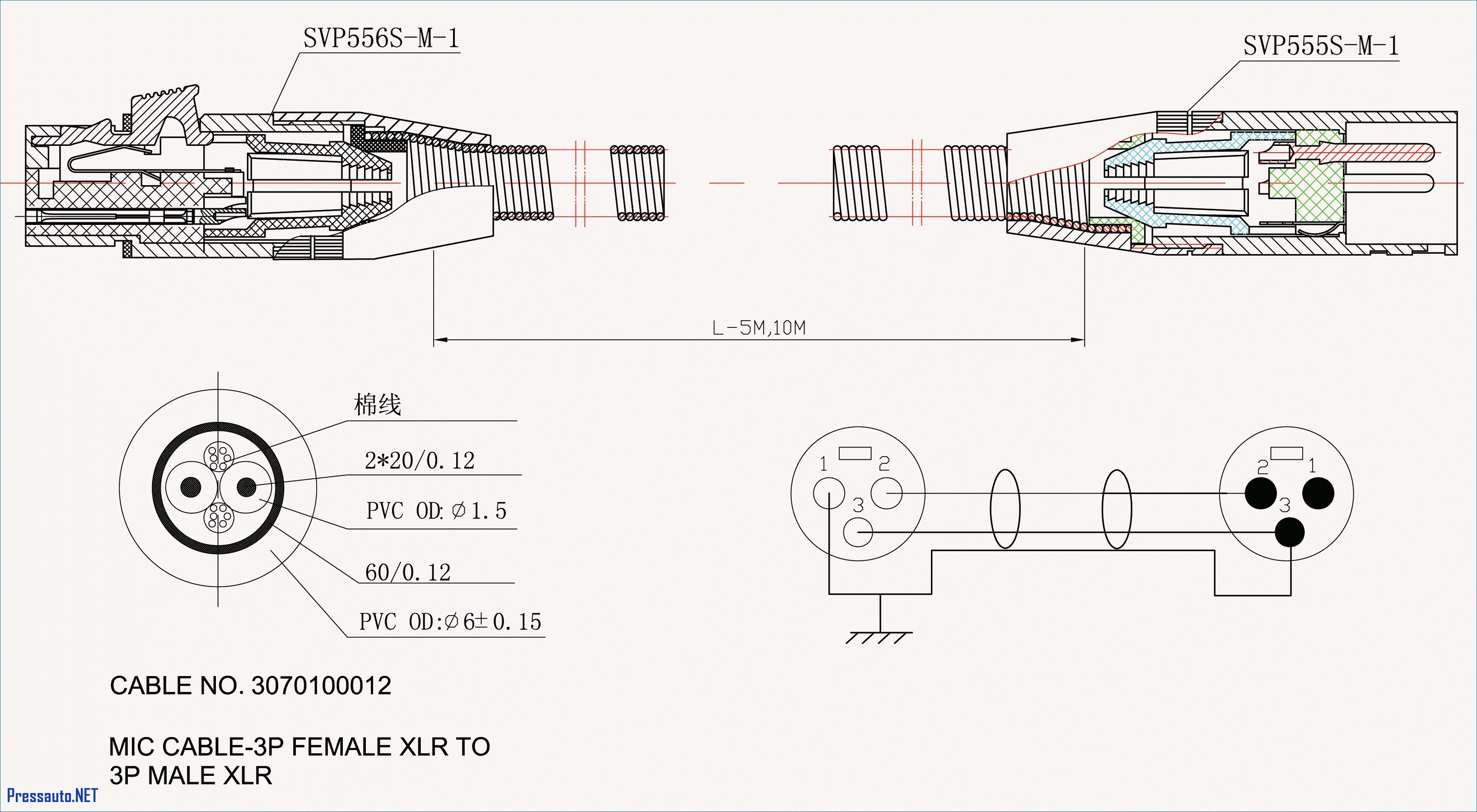 3 Wire Stove Plug Wiring Diagram Lovely 3 Wire Microphone Wiring Diagram Xlr Connector at In