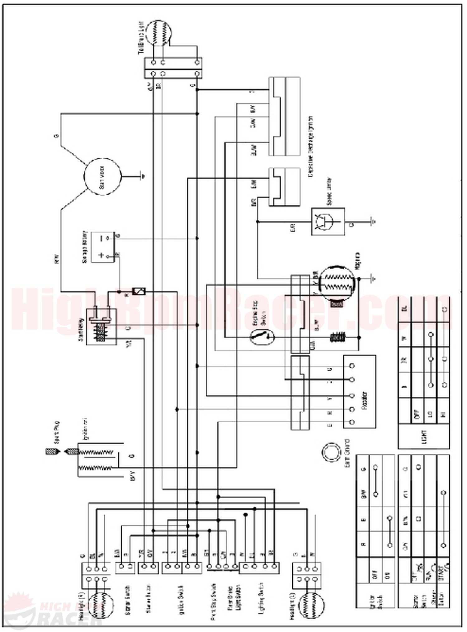 Wiring Diagram For 110cc 4 Wheeler Inspirational 110cc Chinese Atv Wiring Diagram Originalstylophone – Wiring Diagram