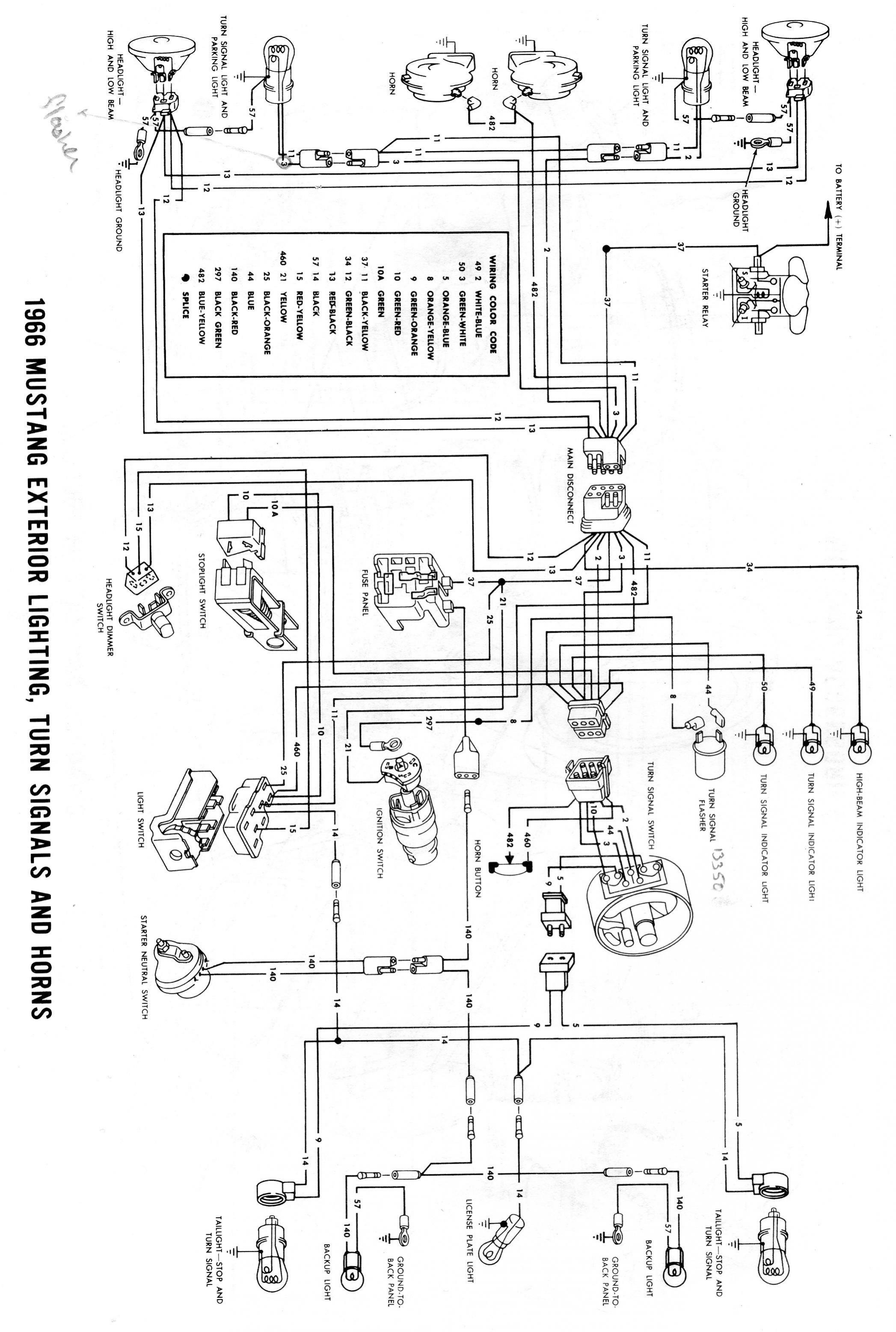 67 mustang turn signal switch wiring diagram rate 1966 mustang rh zookastar Ford Turn Signal