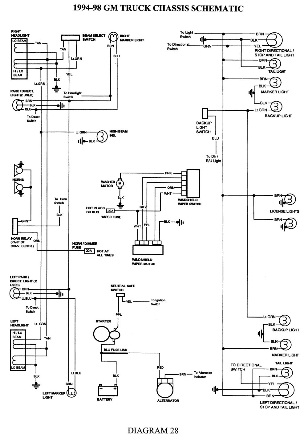 2005 chevy silverado heater wiring diagram wire center u2022 rh cinemavf co 1989 Chevy 1500 Wiring Diagram 1993 Chevy 1500 Wiring Diagram
