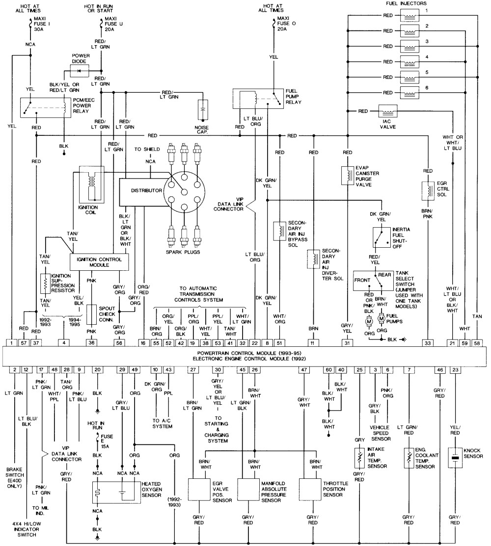 95 f150 engine diagram schematics wiring diagrams u2022 rh seniorlivinguniversity co 1992 f150 wiper motor wiring diagram 1992 f150 fuel pump wiring diagram