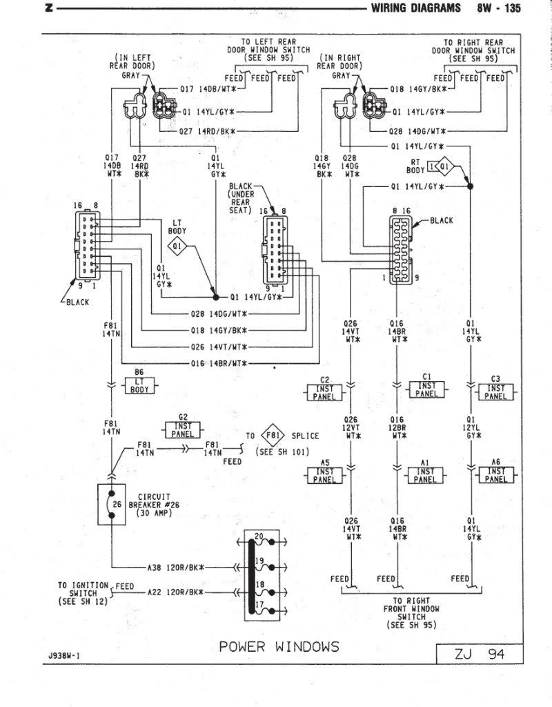 2002 jeep liberty cooling fan wiring diagram hecho enthusiast rh rasalibre co 2001 Jeep Cherokee Engine Diagram 1995 Jeep Grand Cherokee Wiring Diagram