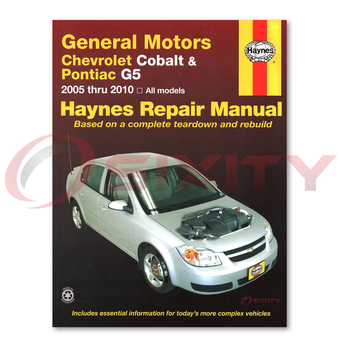 chevy cobalt haynes repair manual ss base ls lt sport ltz shop rh ebay 2006