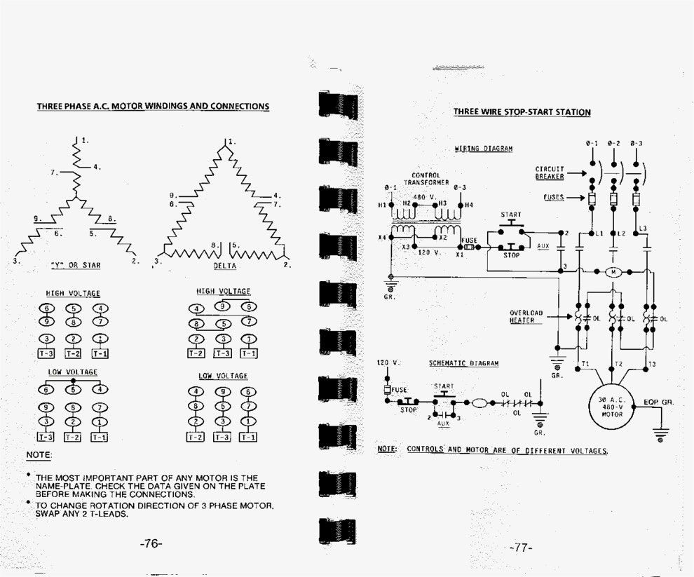 great three phase motor wiring diagram 3 star delta and how to wire of 3 phase motor wiring diagram 12 leads