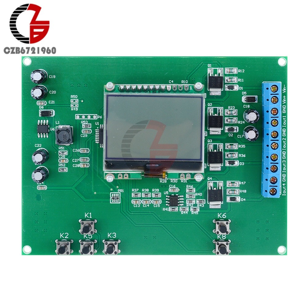 4 Channel LCD Display Digital Signal Generator Module 4 20mA 4CH