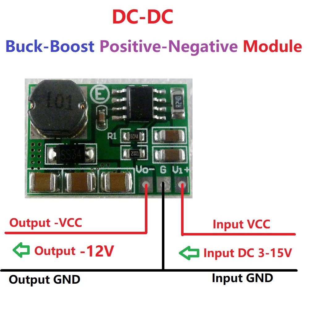 220mA 3V 3 3V 3 7V 5V 6V 9V 12V 15V to 12V DC DC Step up & Step down Voltage Converter Module Board for LCD RS485 RS232 in Integrated Circuits from