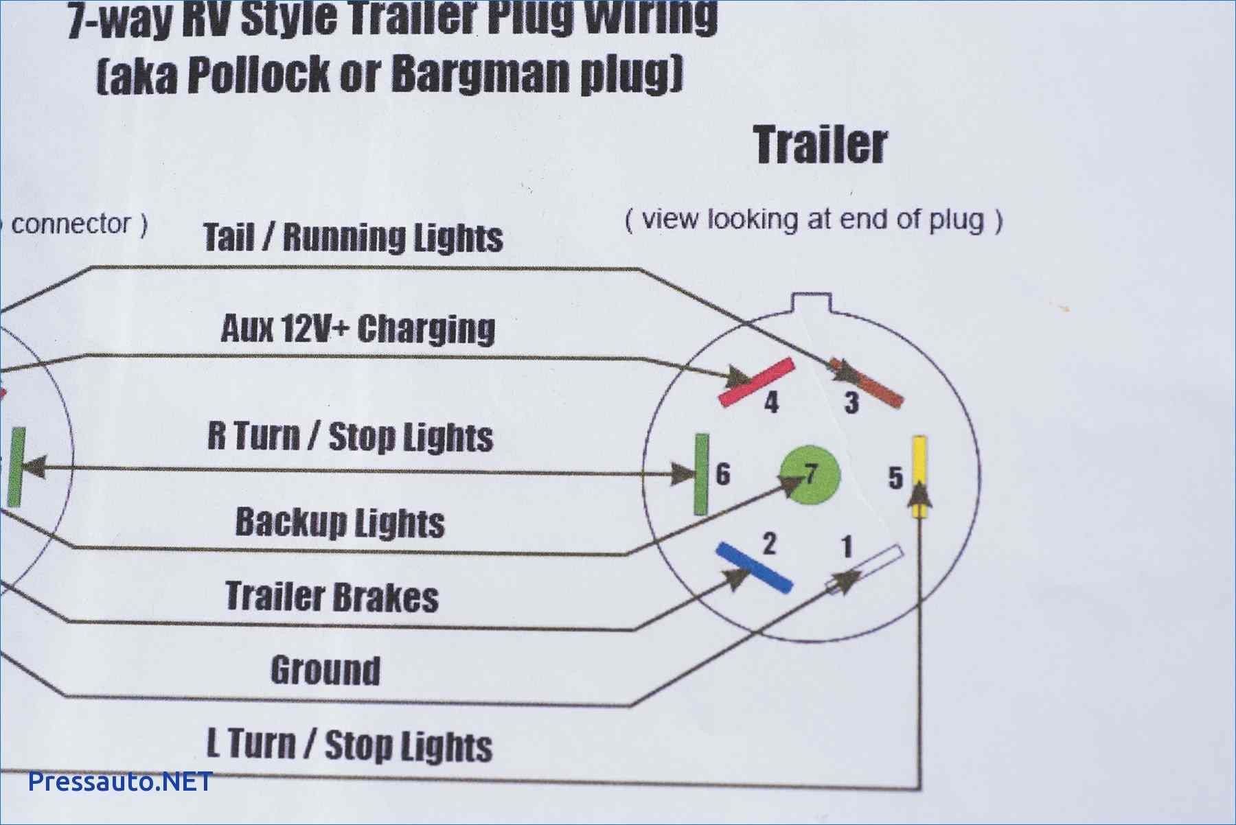 7 Way Trailer Plug Wiring Diagram Beautiful Ford In