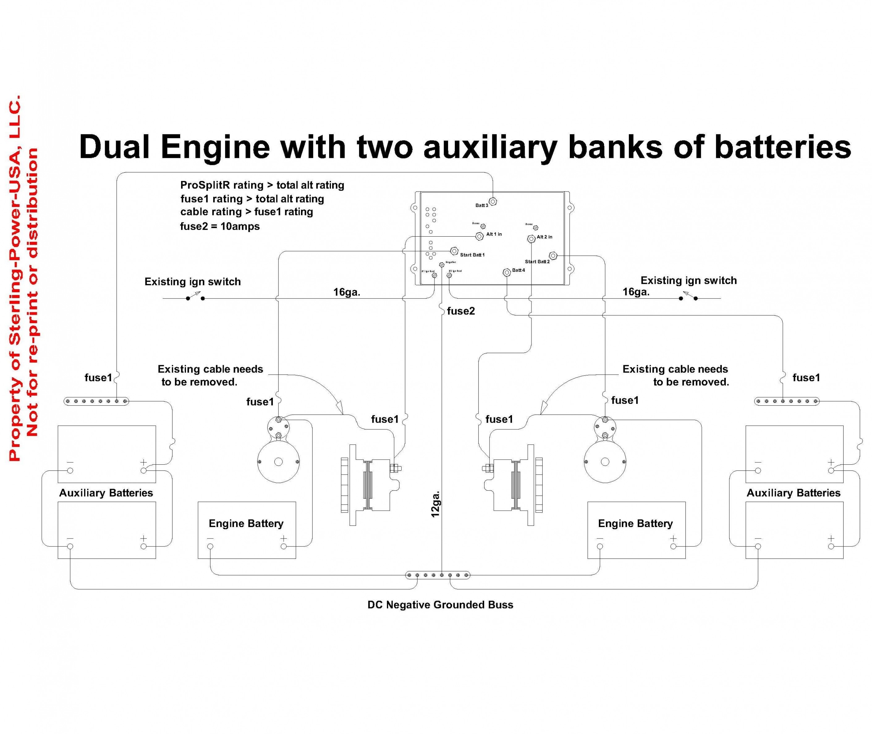 Rv Converter Wiring Diagram – Rv Battery Charging System Diagram New Rv Battery Isolator Wiring