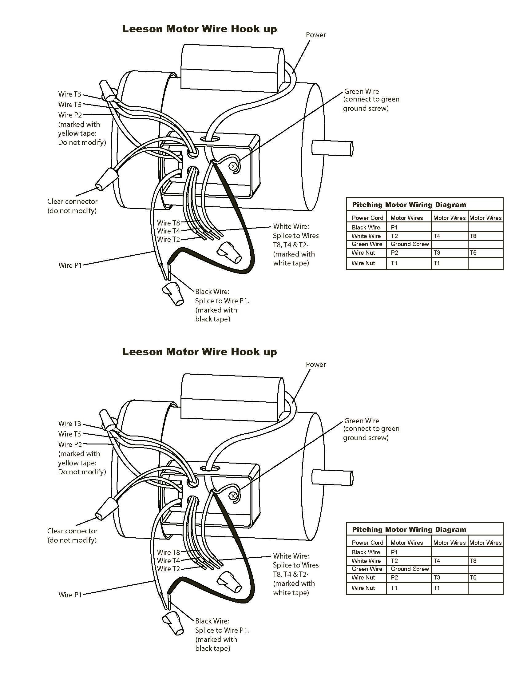 Wiring Diagram Marathon Electric Motor Valid Abc Leeson Motor Wire Hook Up 1701—2201