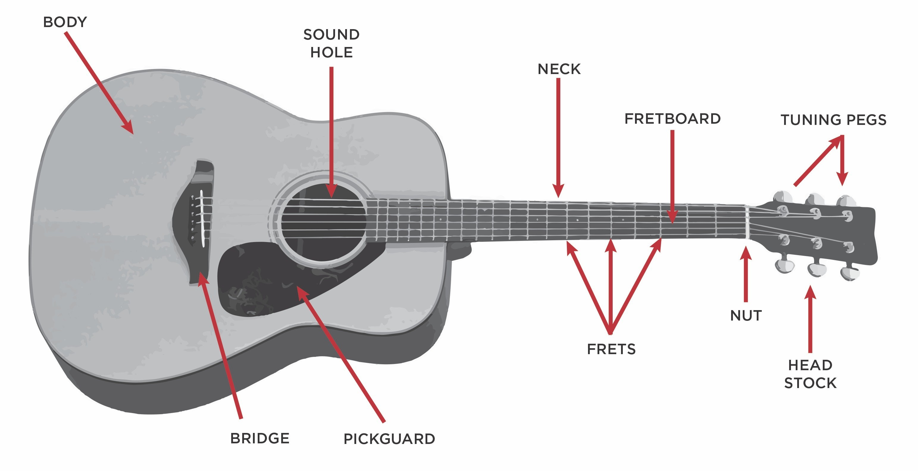 Wiring Diagram Acoustic Guitar Inspirationa Acoustic Electric Guitar Parts Diagram Elegant Funky Guitar Parts