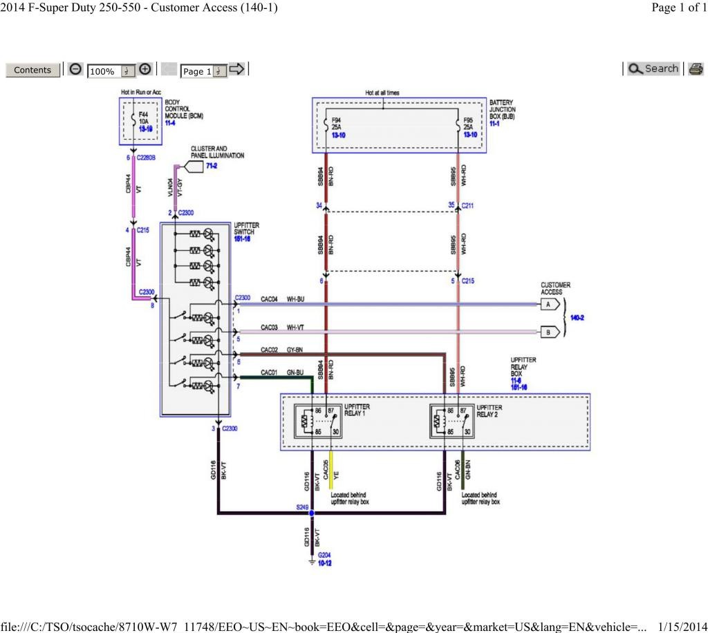 Ford F550 Upfitter Switch Wiring Diagram Wiring Harness Wiring