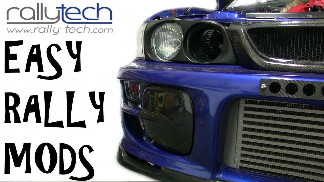 Let s Rally Tech the Boostaholics GC8 Fog light covers bumper vents and more