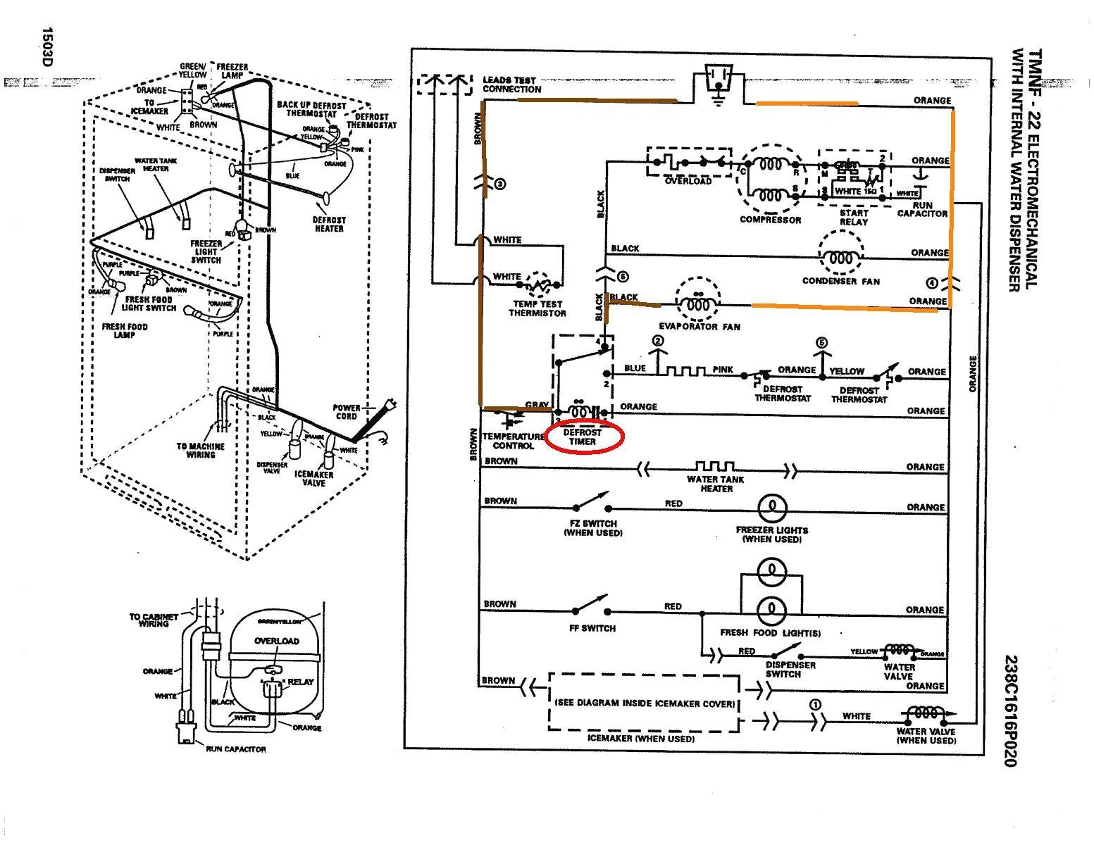 1952 ge refrigerator wiring diagram smart wiring diagrams u2022 rh emgsolutions co Refrigerator Wiring Diagram PDF