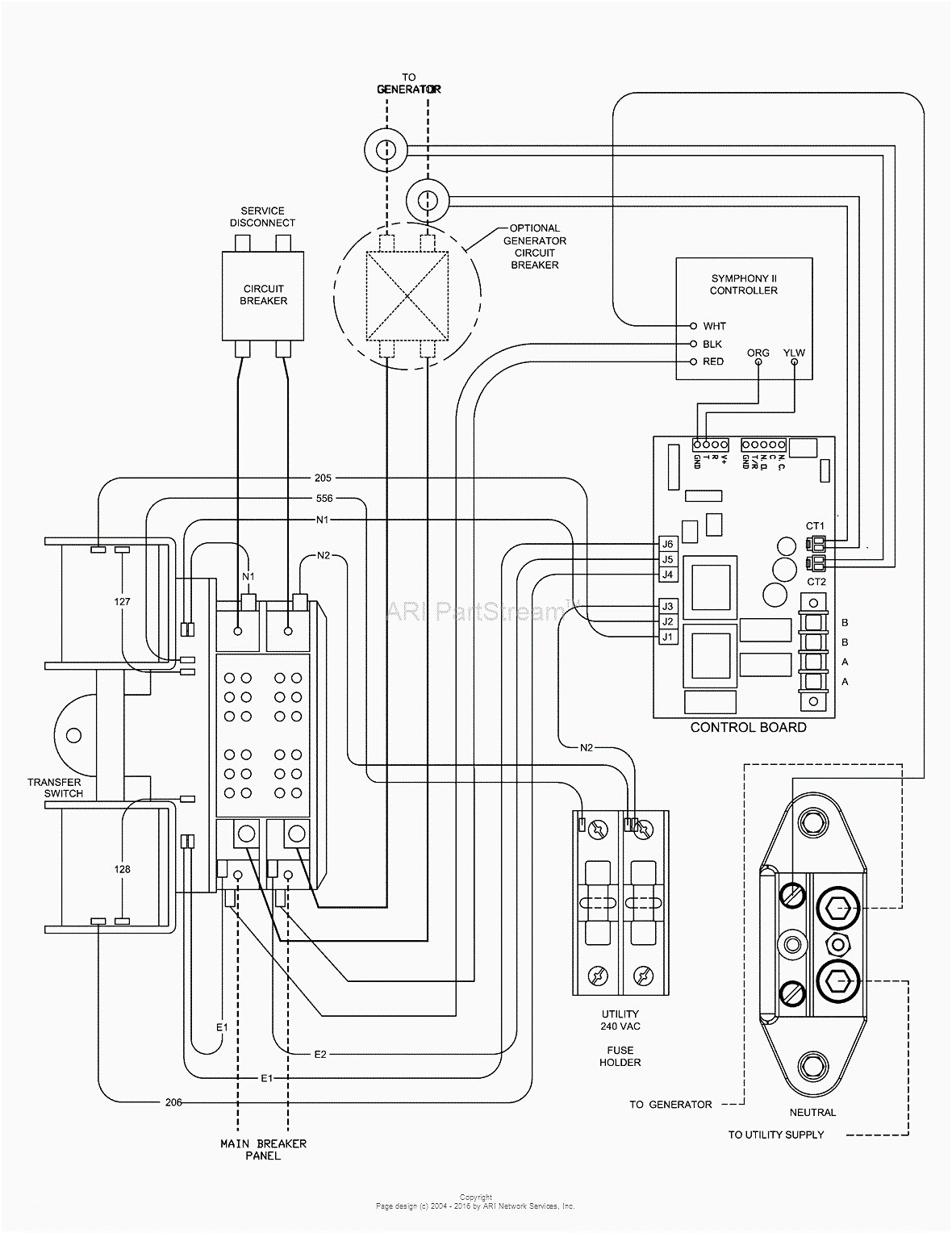 generac automatic transfer switch wiring diagram inspirational fancy rh chromatex me 3 Phase Automatic Transfer Switch Diagram Generac Generator Transfer