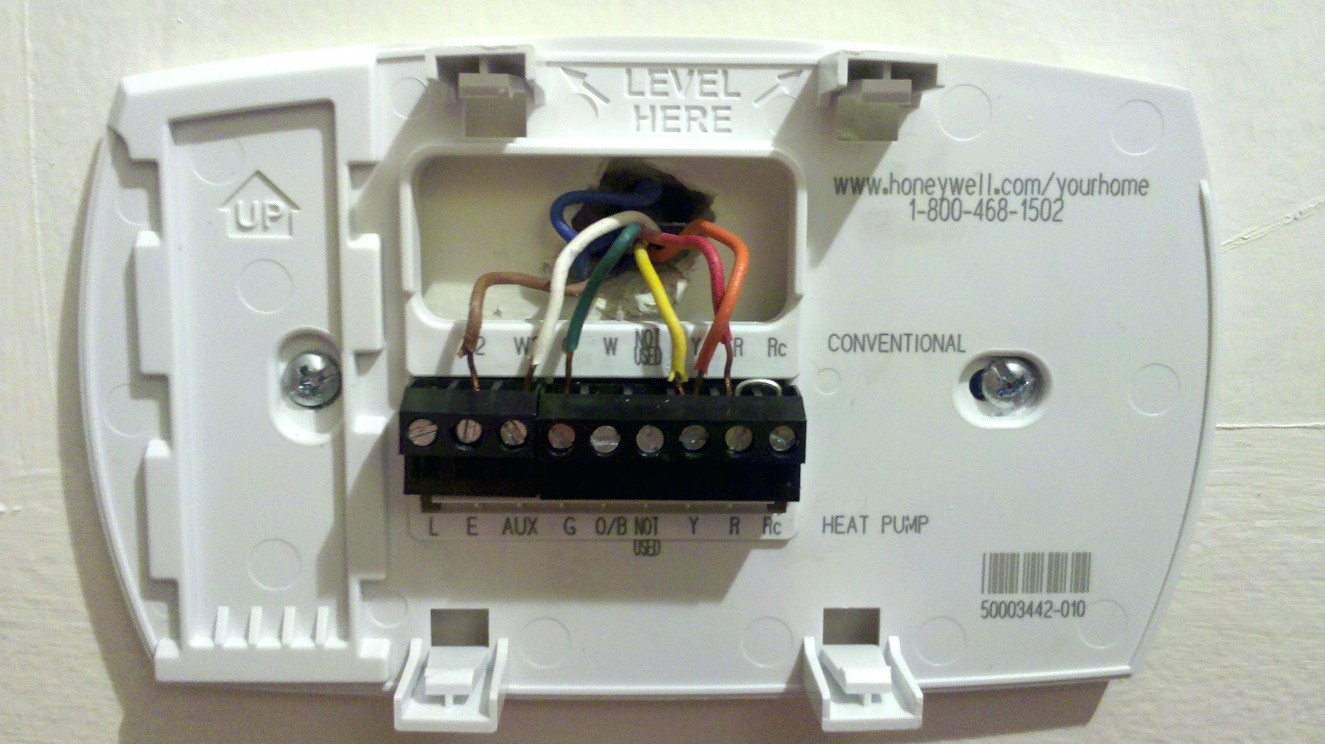 Honeywell Manual Thermostat Wiring Diagram Valid Honeywell Rth6350d Wiring Gallery
