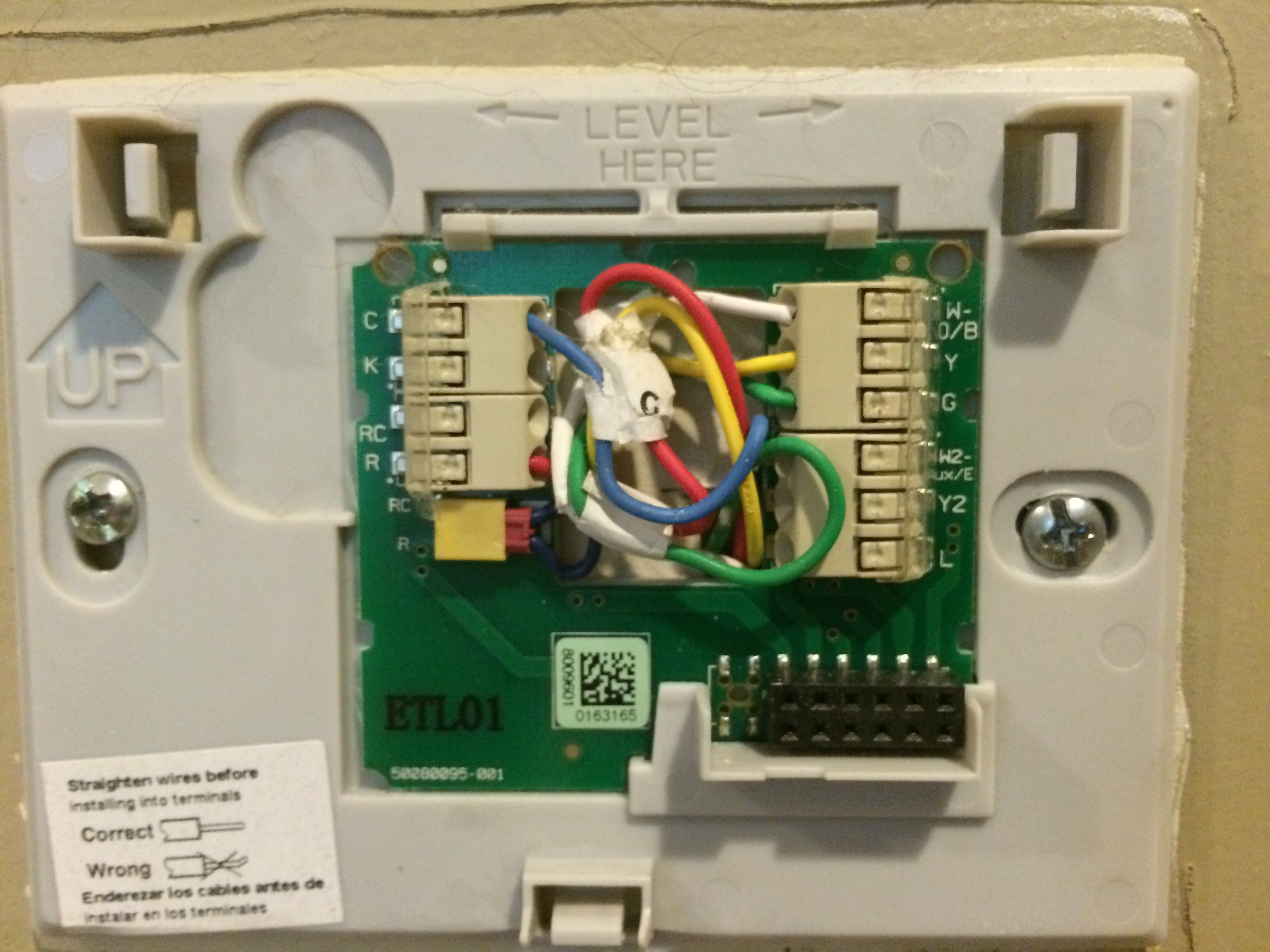 Wiring Diagram for Honeywell Wifi thermostat Best Honeywell Rth6580wf Wiring Diagram