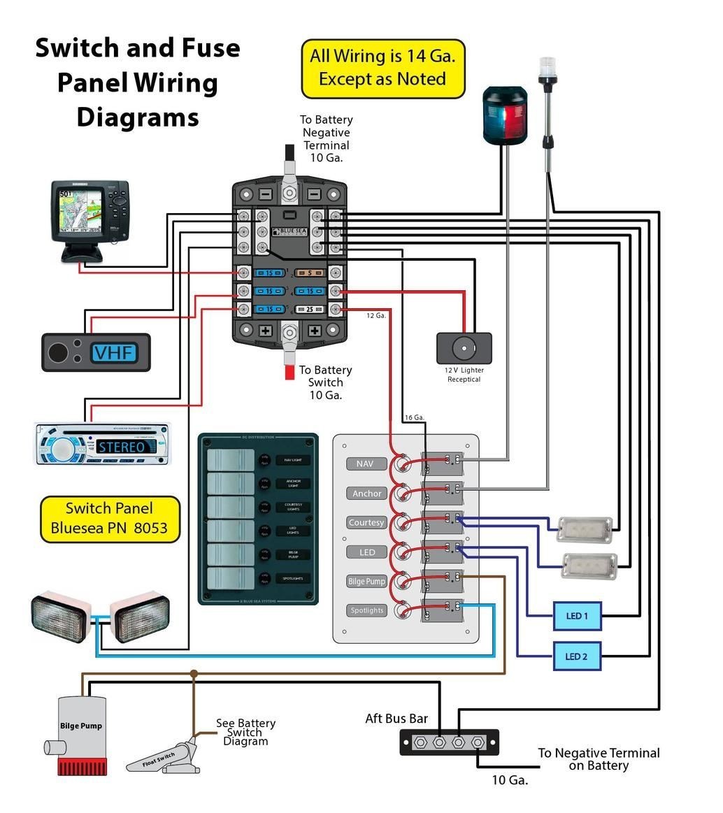 boat switch diagram wiring data hurricane boat forum boat switch panel wiring diagram awesome wiring diagram