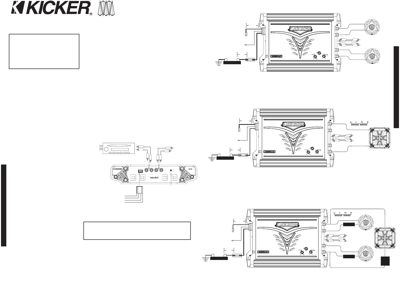 kicker bridge wiring wiring diagram fuse box u2022 rh friendsoffido co