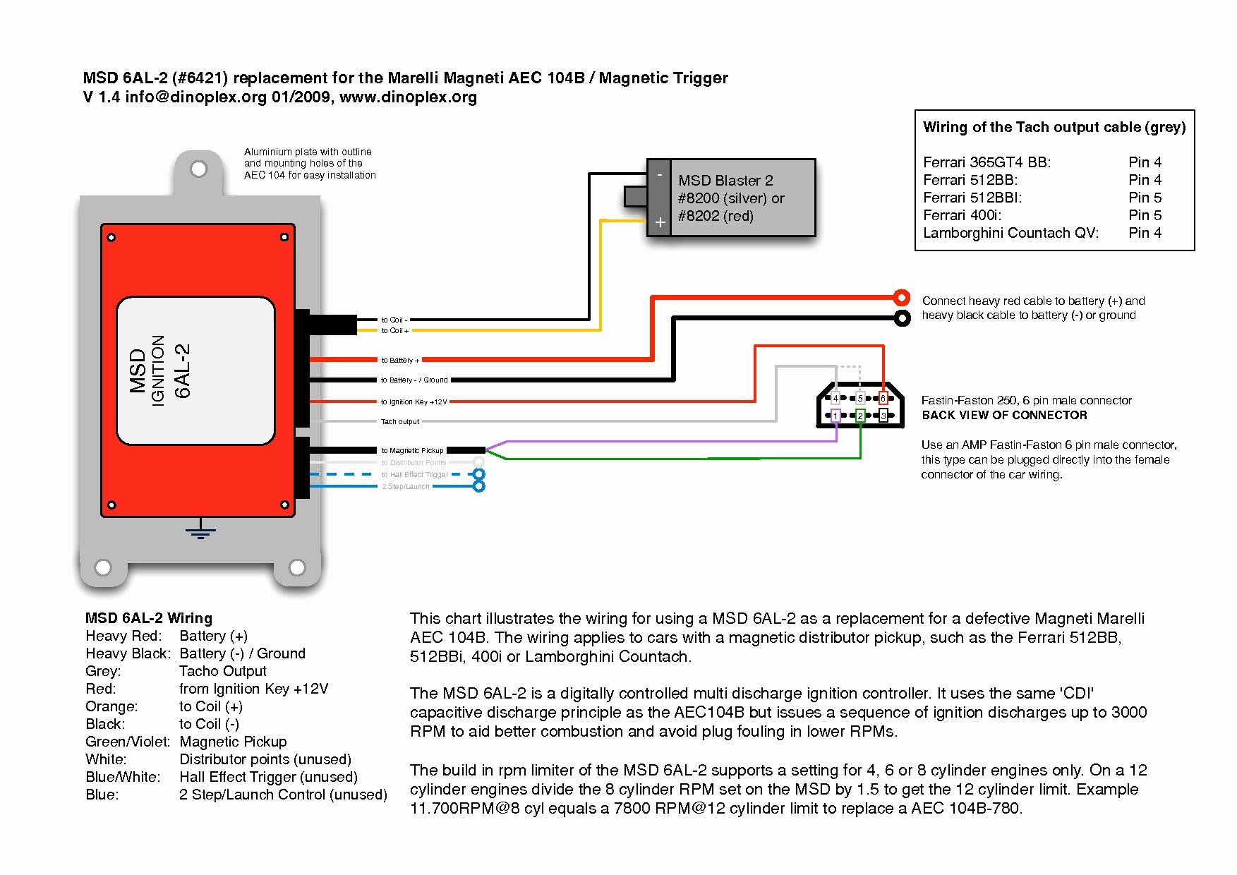 Mallory Distributor Wiring Diagram With Msd