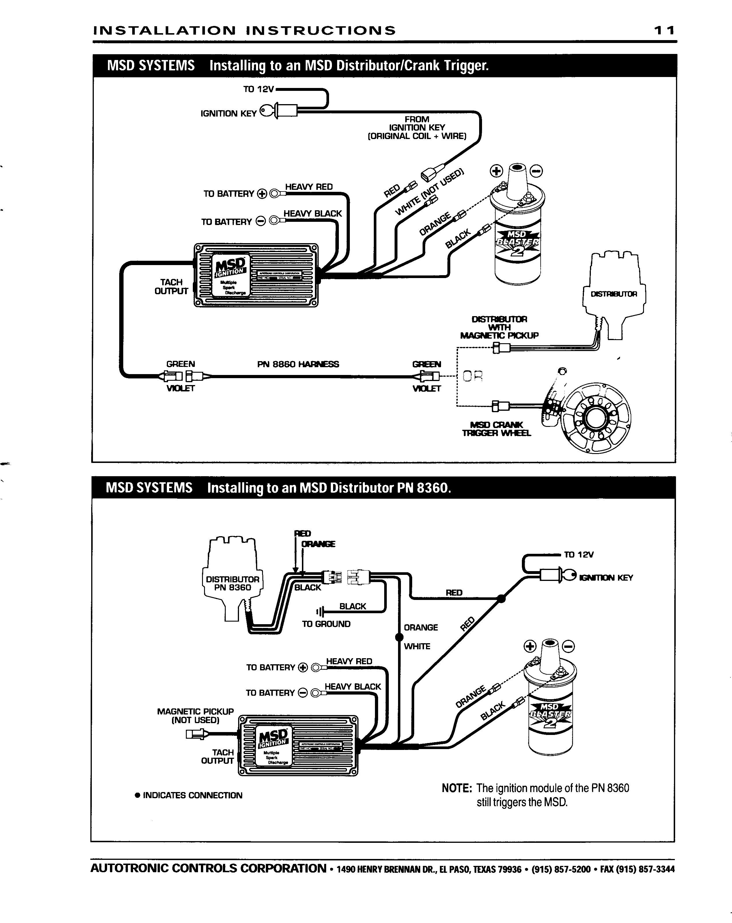 Msd Ignition Systems With Wiring Diagram For 6al Gooddy Org And All Mallory Diagrams