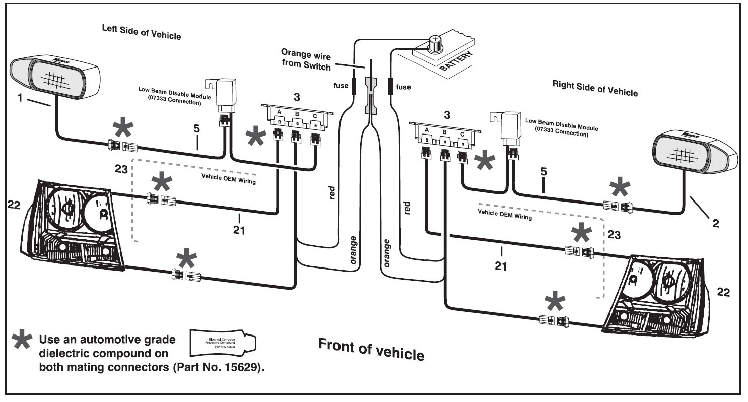 meyer snow plow lights wiring diagram Collection meyer md2 wiring diagram diagrams schematics within plow