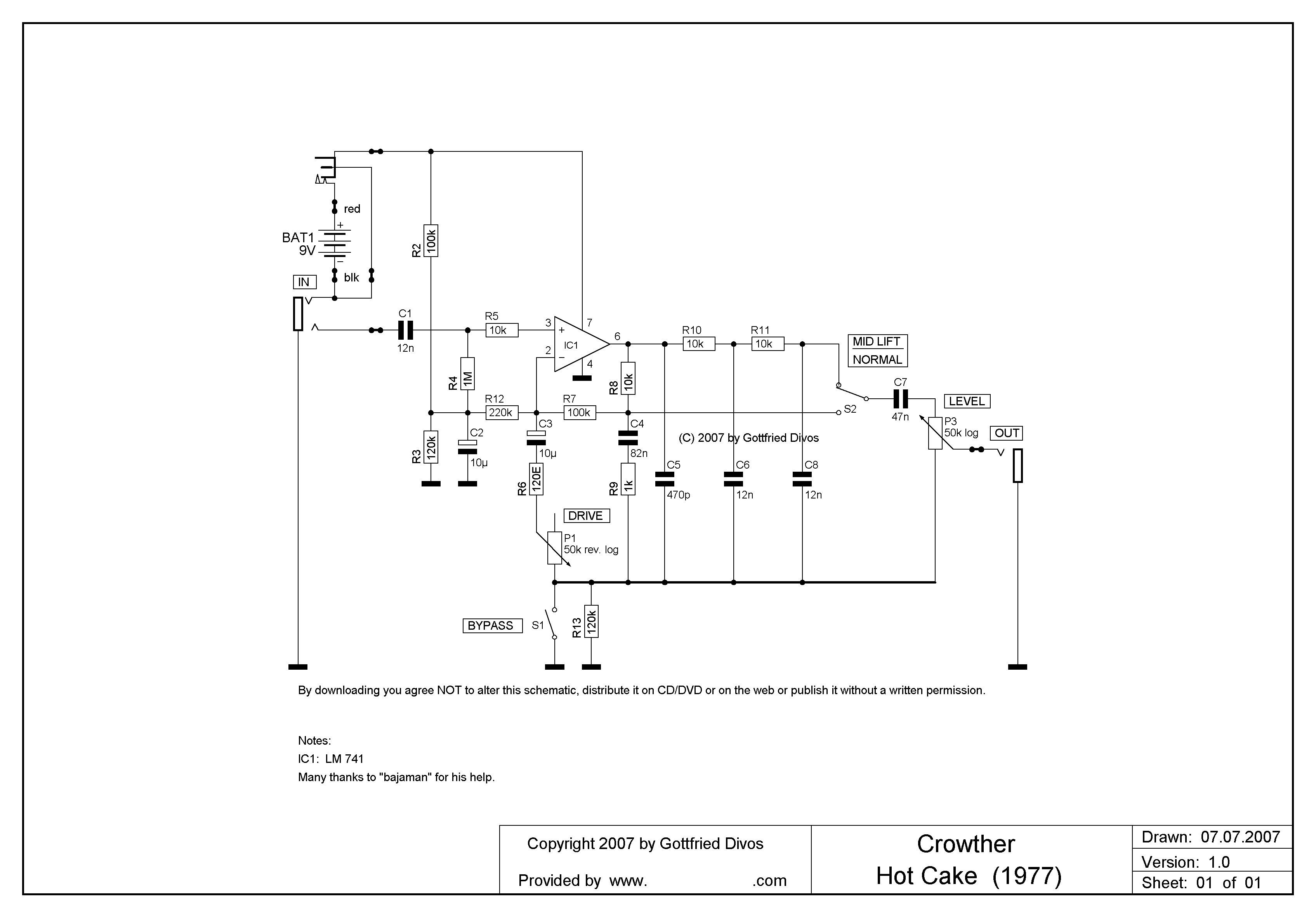 Mosrite Guitar Wiring Diagram Save Fresh Mosrite Fuzzrite Schematic