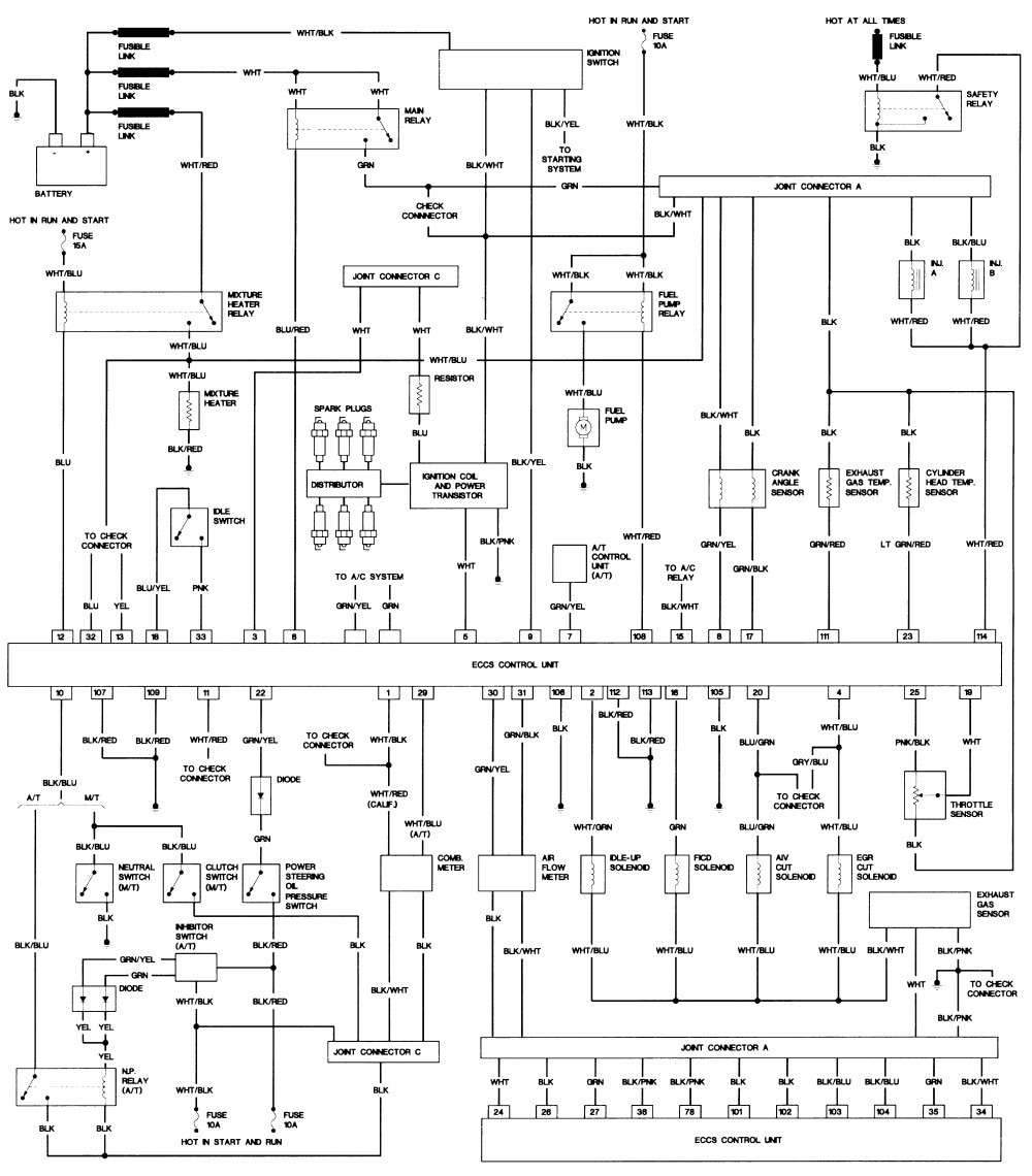 wiring diagram for 1989 nissan pickup wiring diagram library u2022 rh wiringhero today 1985 Nissan Pickup