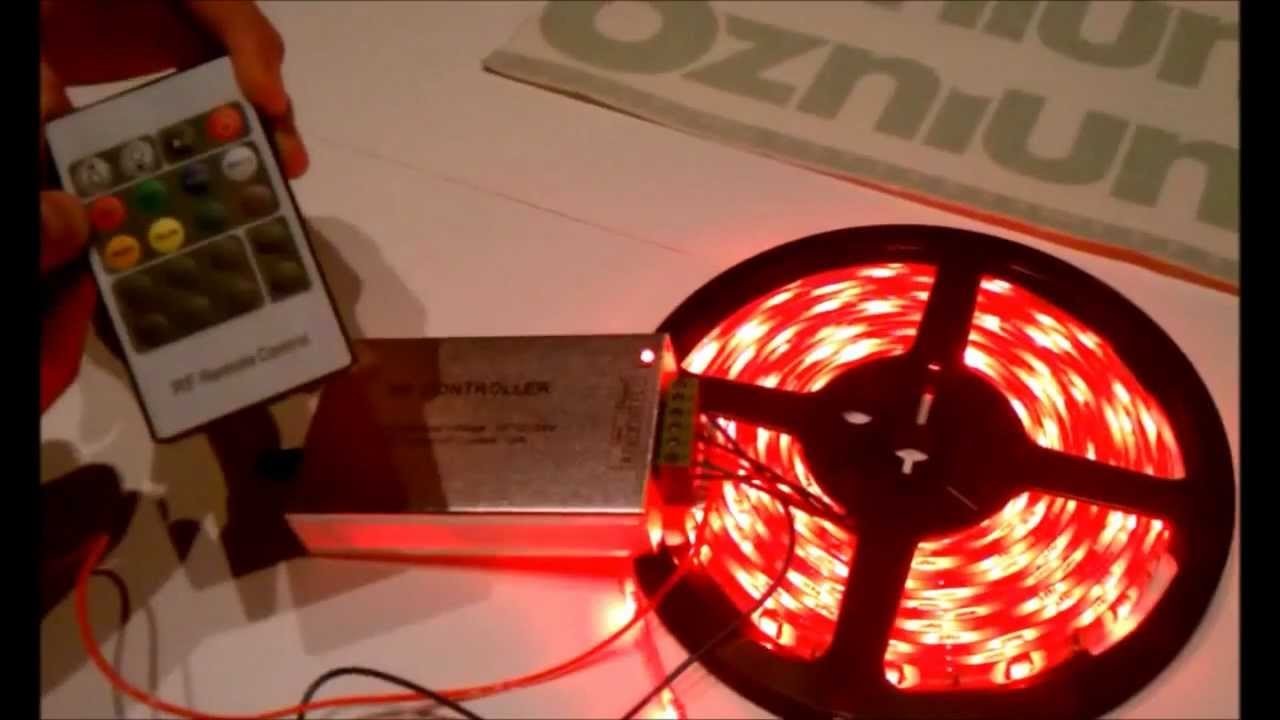 Make LEDs flash to music Oznium LED Sound Controller