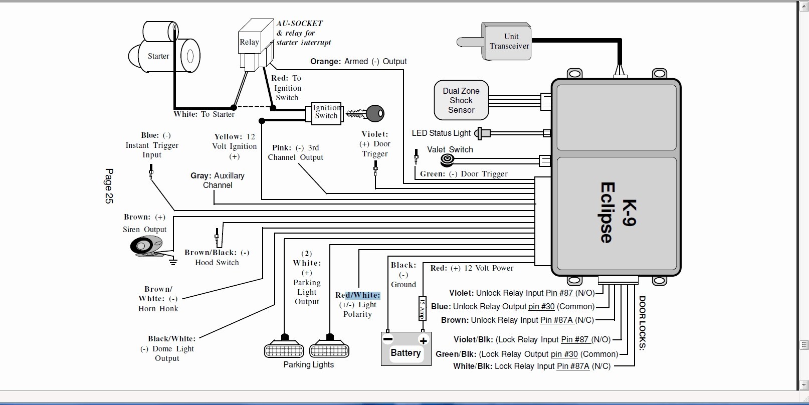 viper 3000 wiring diagram wire data schema u2022 rh nflzone co Dei Wiring Diagrams Dei Alarm Wiring Diagram
