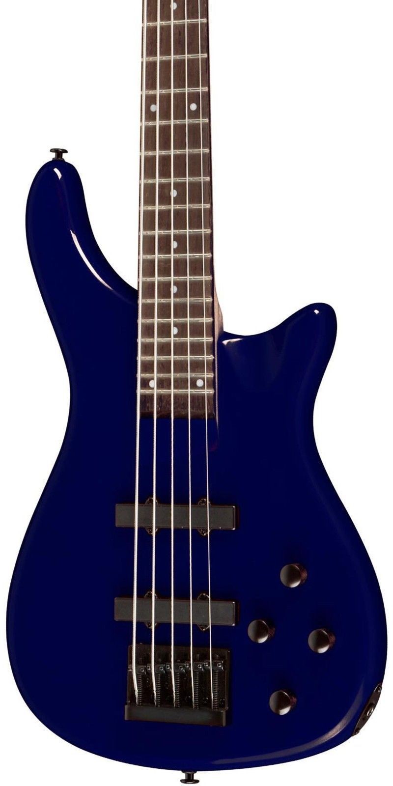 Rogue LX205B 5 String Series III Electric Bass Guitar Metallic Blue