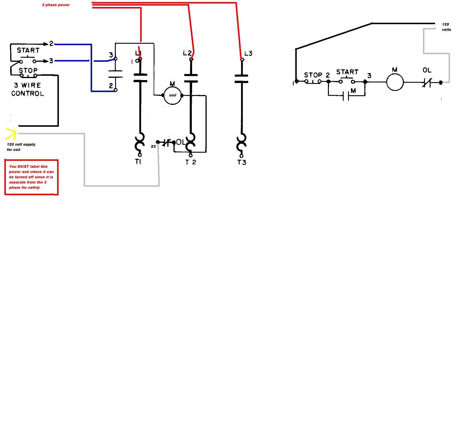 3 Phase Start Stop Wiring Diagram Fresh I Have A Square D 8536 240v