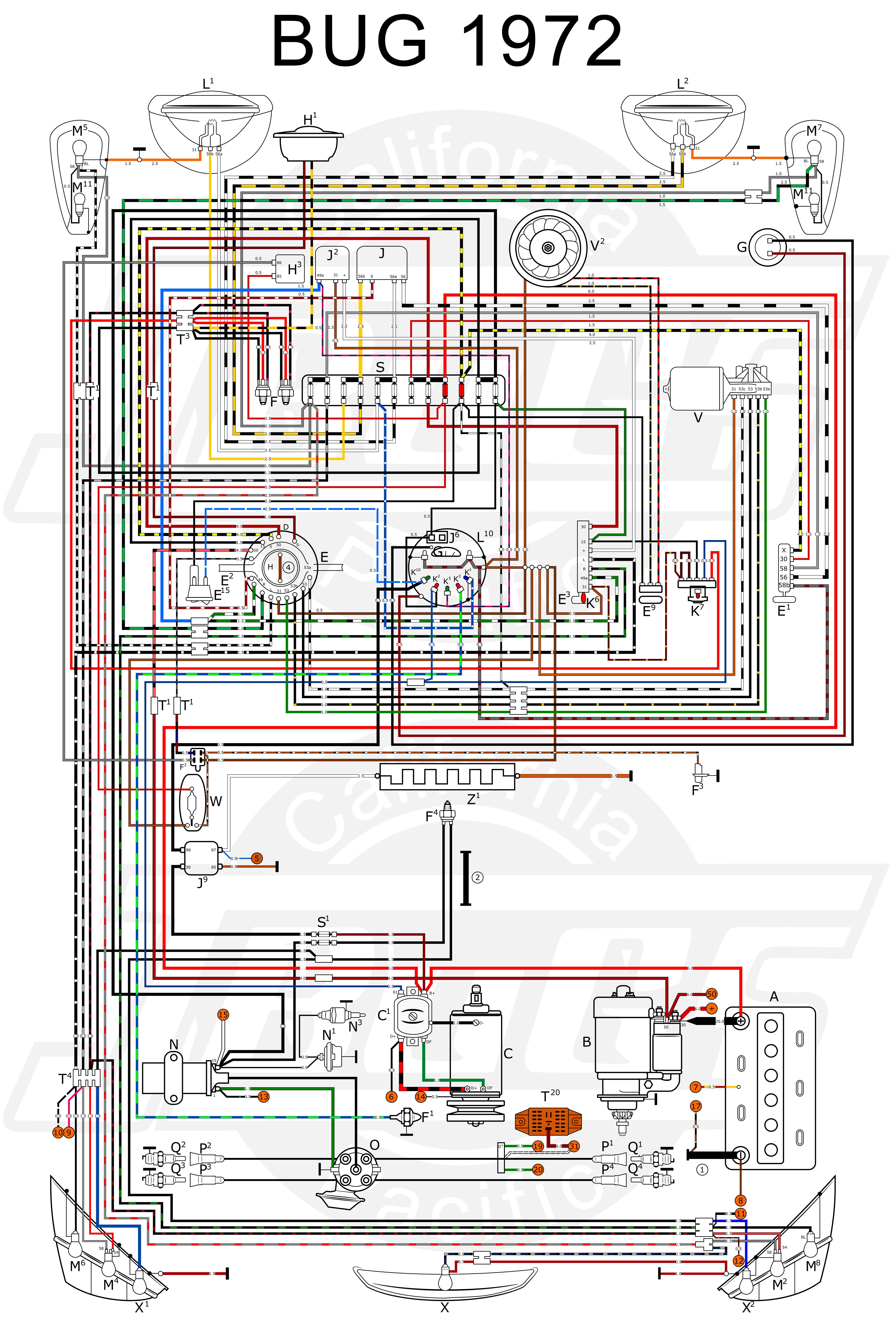 Beetle Generator Wiring Diagram Fresh 2wire Alternator Wiring Diagram Vw Bug Wire Center •