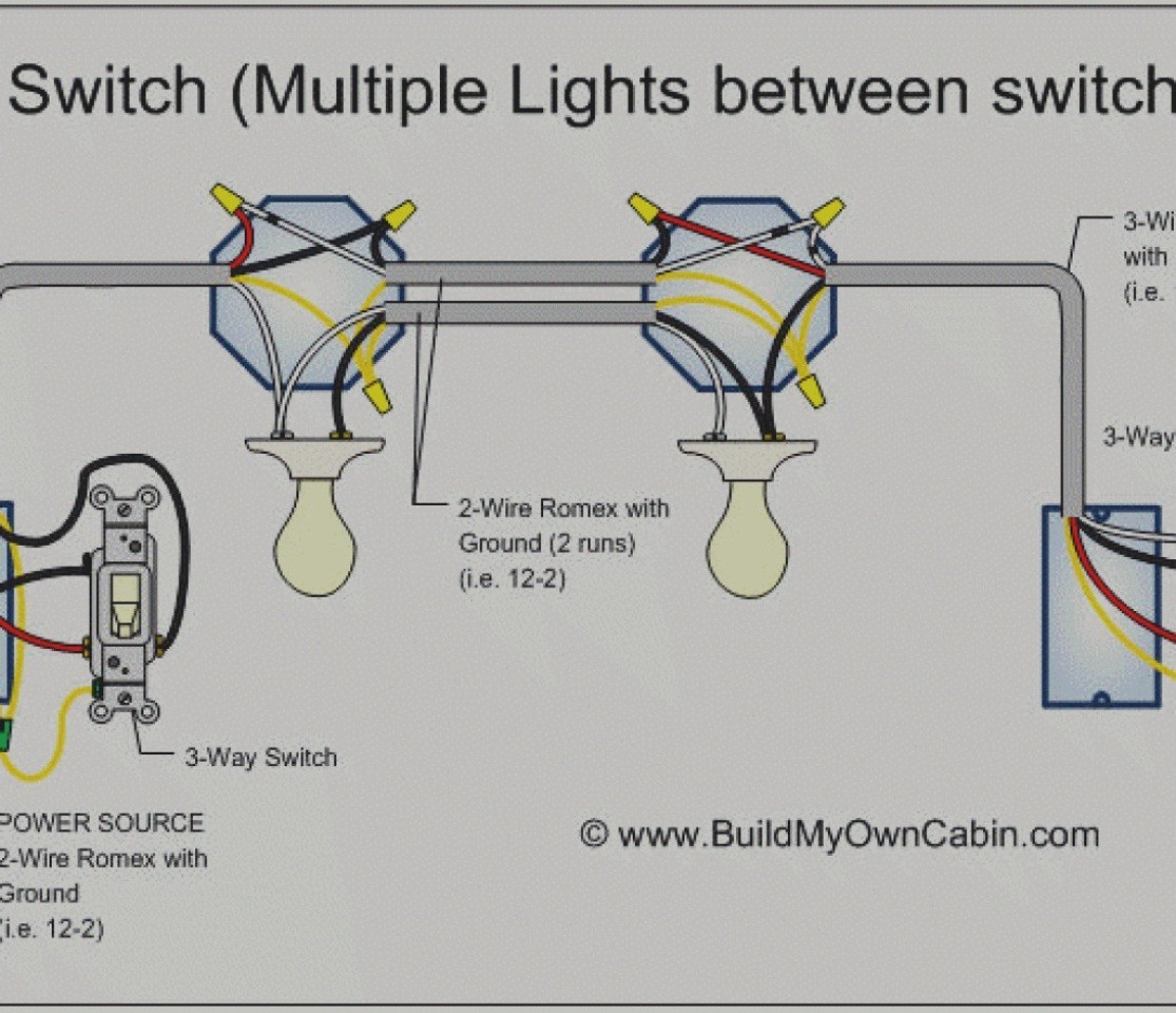 27 Beautiful Wiring Two Lights To e Switch Diagram Multiple WIRE Center