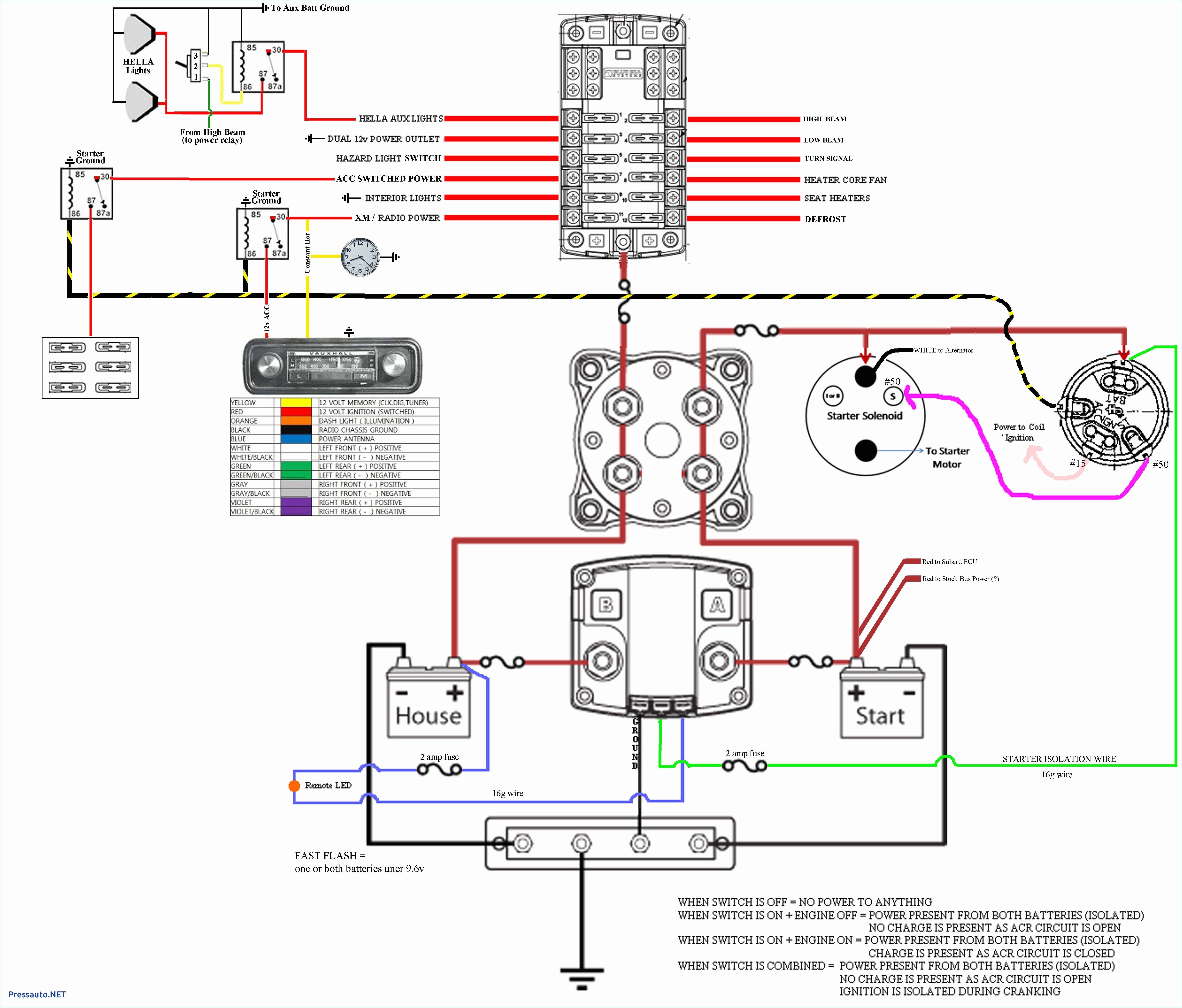 Kenwood Kac M1804 Wiring Diagram Lovely Sure Power Battery Isolator Wiring Diagram Awesome Dual Battery