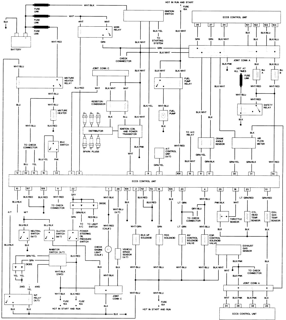 95 Nissan Wiring Diagram
