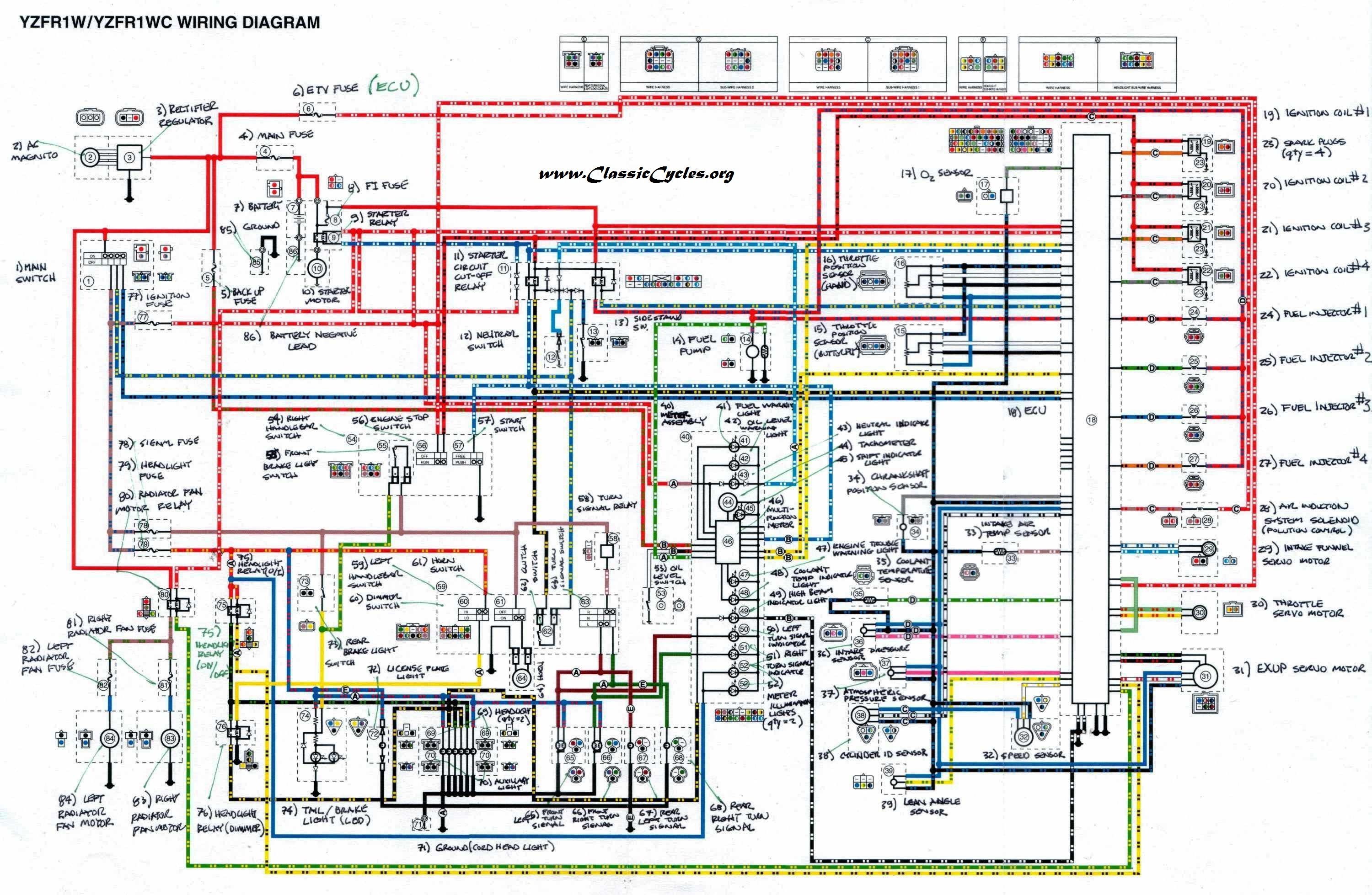 2009 yzf r1 wiring diagram wiring diagram local 2006 yamaha yzf r1 wiring diagram wiring diagram