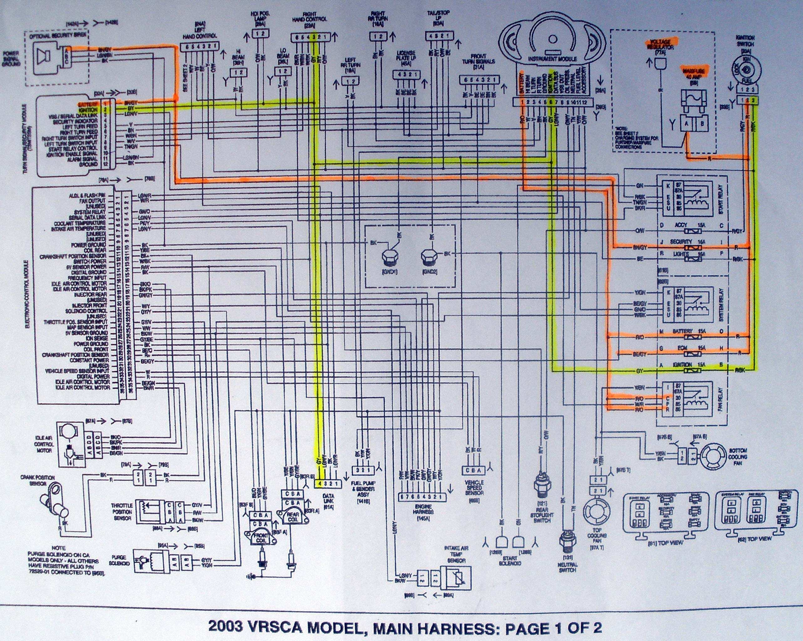 2000 Yamaha R1 Wiring Diagram