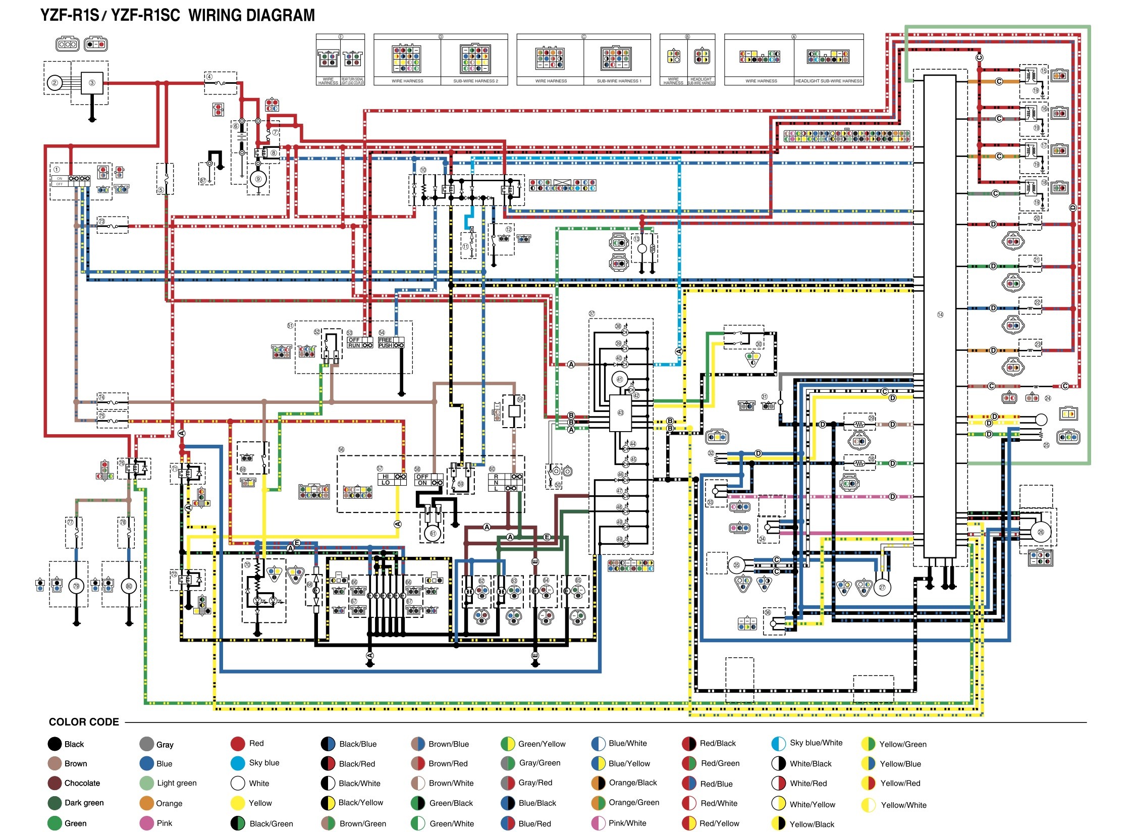 2002 r1 wiring diagram wiring diagram for you yamaha r1 wiring diagram 2000 2002 r1 wiring
