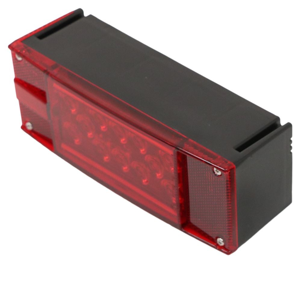 LED Tail Light for Trailers Over 80" Wide 8 Function Submersible 22 Diodes Driver Side Optronics Trailer Lights STL17RB