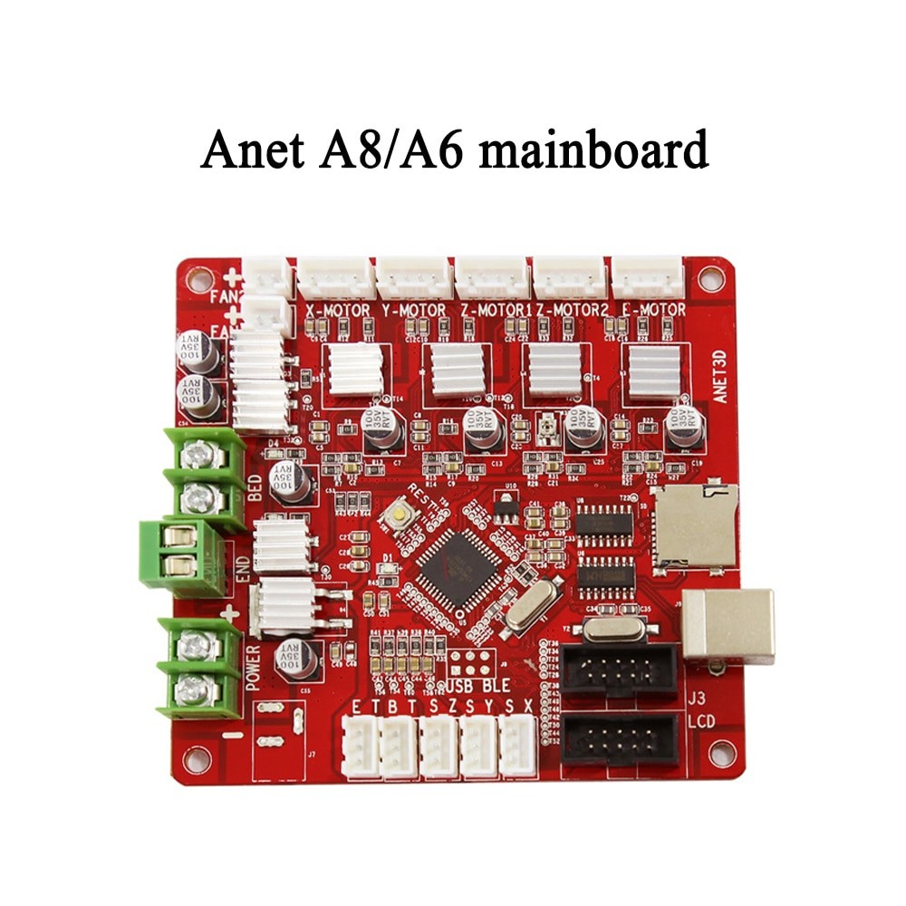Anet A6 A8 3d printer controller parts MotherBoard Mainboard DIY Self Assembly Desktop Printer Prusa i3 Kit V1 0 RepRap Ramps1 4