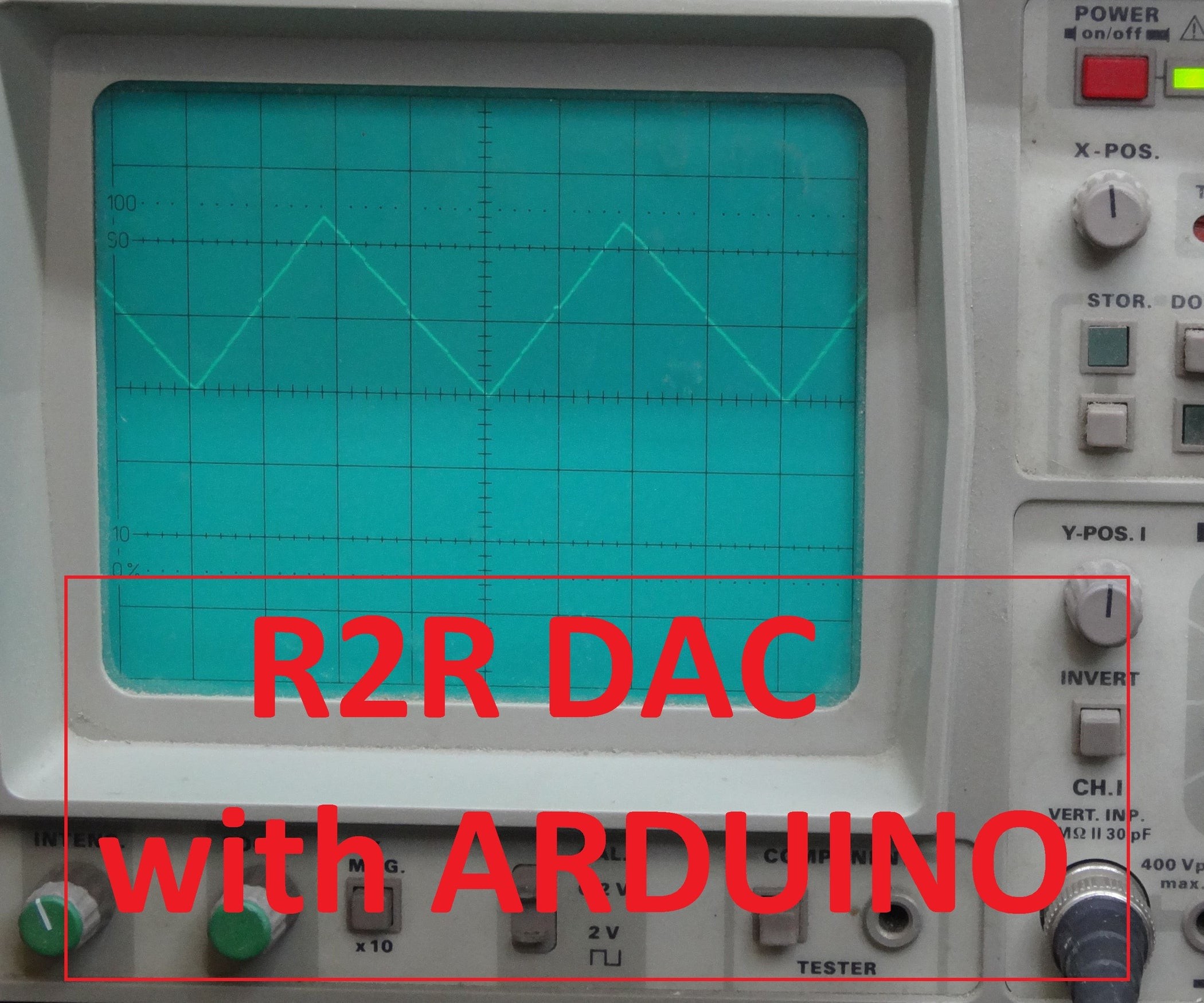 R2R Digital Analog Converter DAC