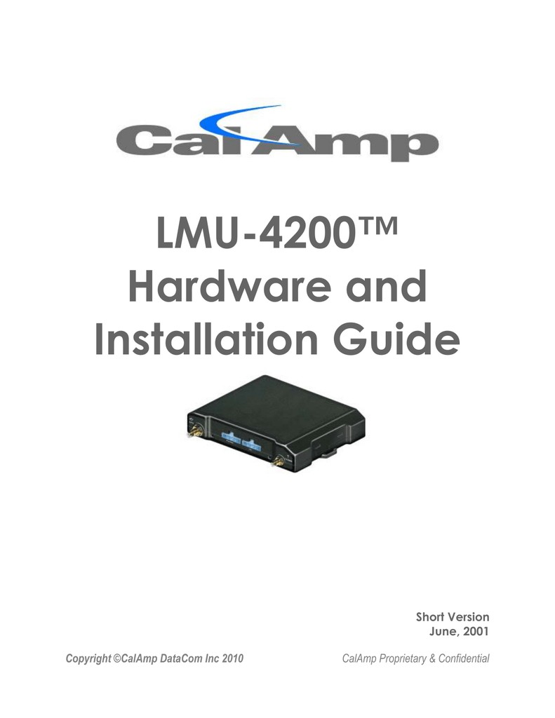 Cal Amp LMU 26xx Installation guide