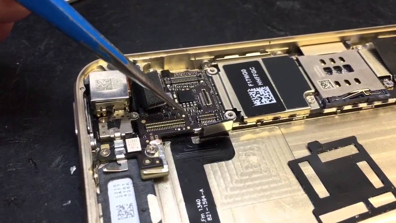 iPhone 5s Touch screen connector replacement