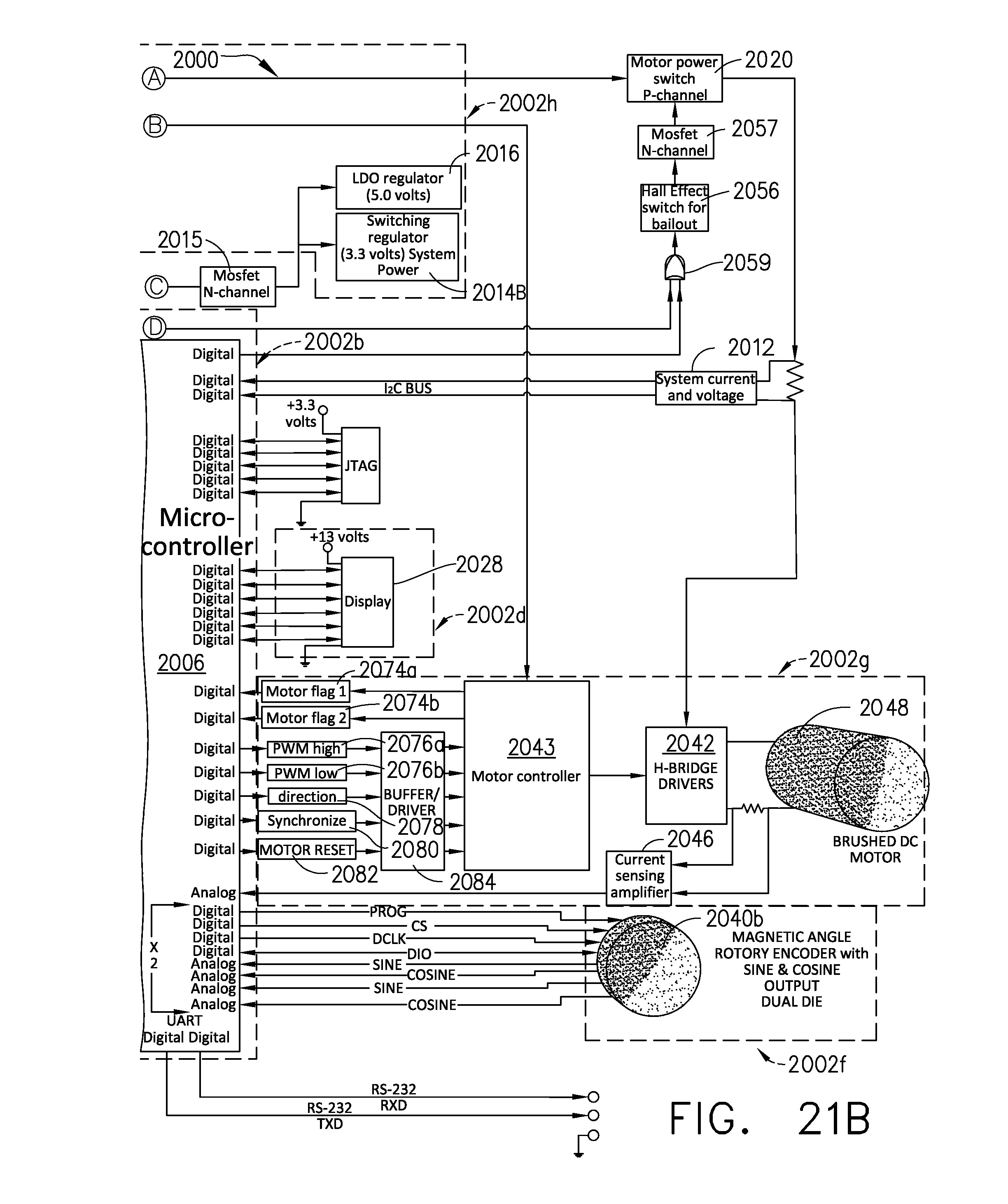 US B2 Surgical stapler having downstream current based motor control Google Patents