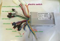 Ebike Wiring Diagram Awesome 2019 24v36v48v 250w350w Bldc Motor Speed Controller 6 Mosfet Dual