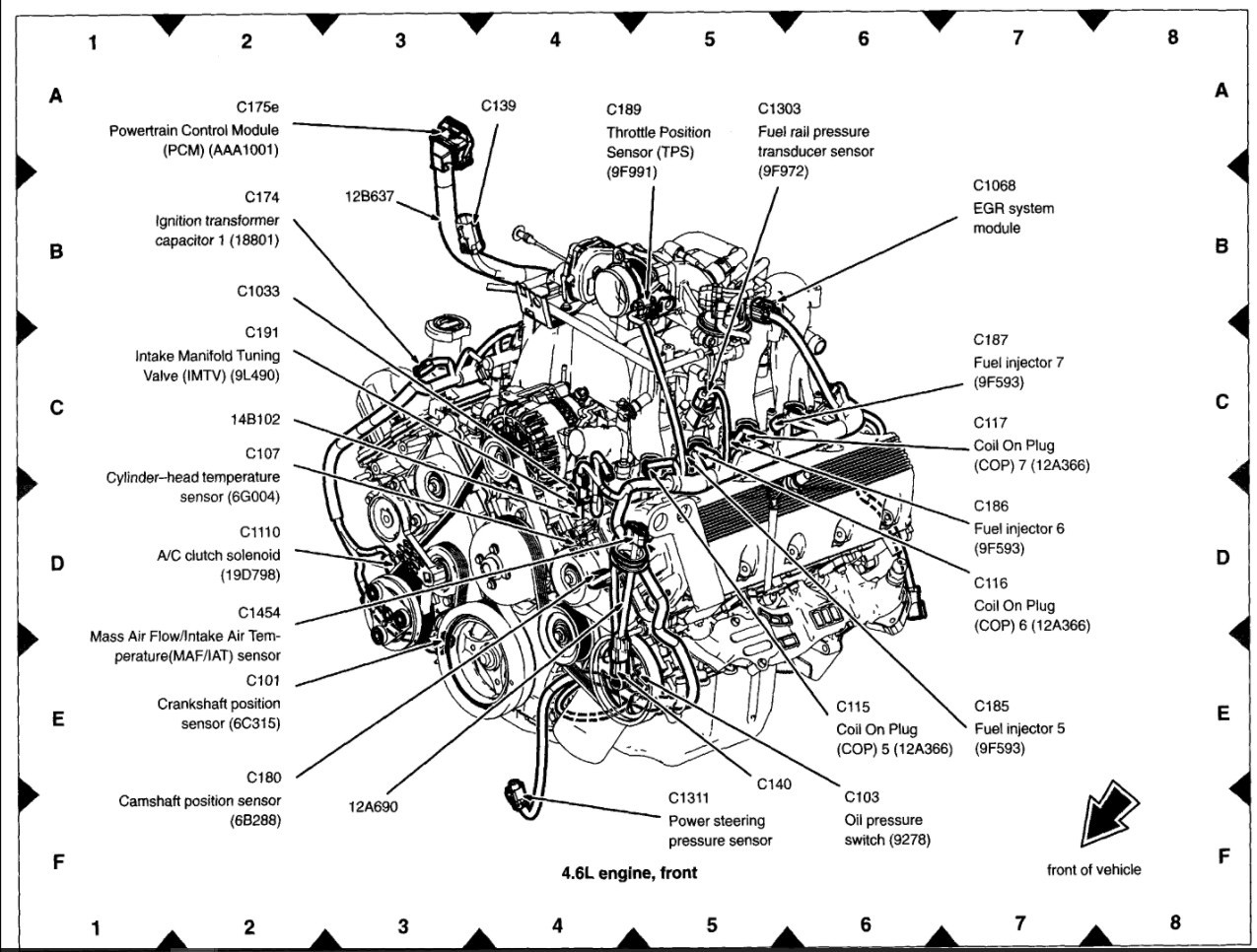 Ford 4 6l Engine Diagram