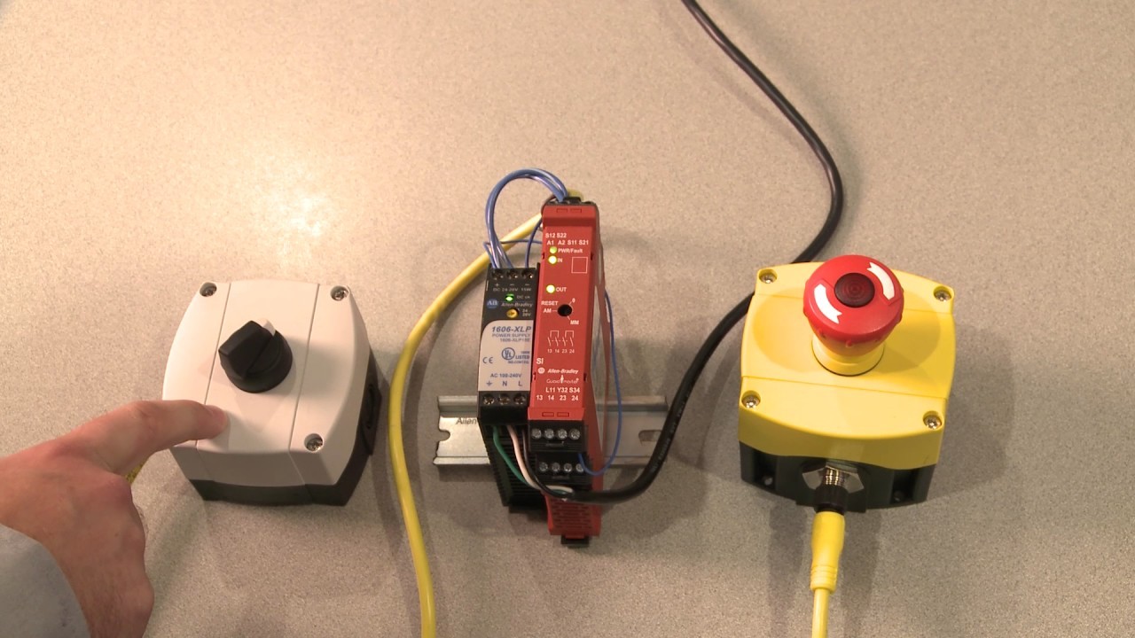 Troubleshooting a Wiring Fault with Rockwell Automation Guardmaster Safety Relays