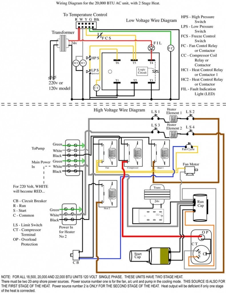 Thermocore Heat Pump Wiring Diagram Schematic