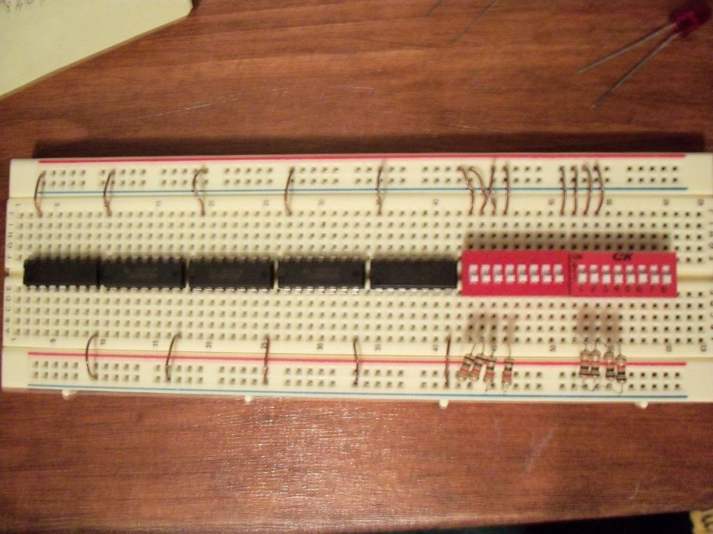 Picture of Building It on a Breadboard