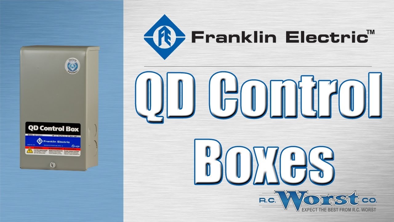 Franklin Electric QD and CRC Control Boxes